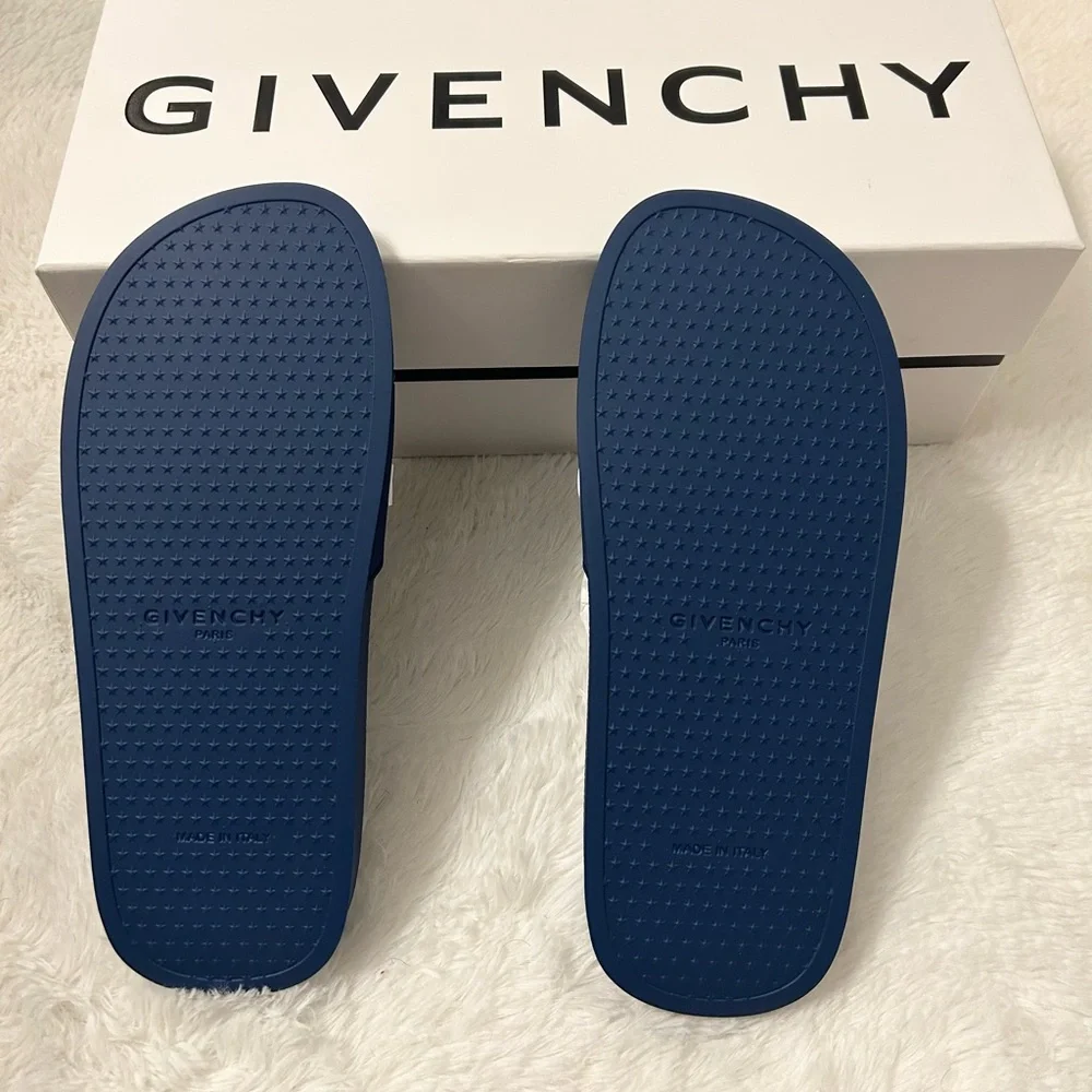 Givenchy Slide Sandals - Deep Blue - Picture 9 of 10